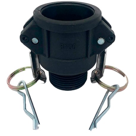 B-200P CAMLOCK B 2" HEMBRA X ROSCA MACHO PLASTI
