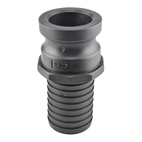 E-300P CAMLOCK E 3" MACHO X NIPLE PLASTICO