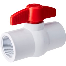 VALVULA DE BOLA 3/4" P.V.C. ROSCAR