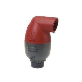 C10020PSNP00000 IR-2"-C10-P-S-NP VÁLVULA DE AIRE COMBINADA PLUS ULTRA, CUERPO DE PLÁSTICO (GRIS / NEGRO), SALIDA LATERAL, NPT 